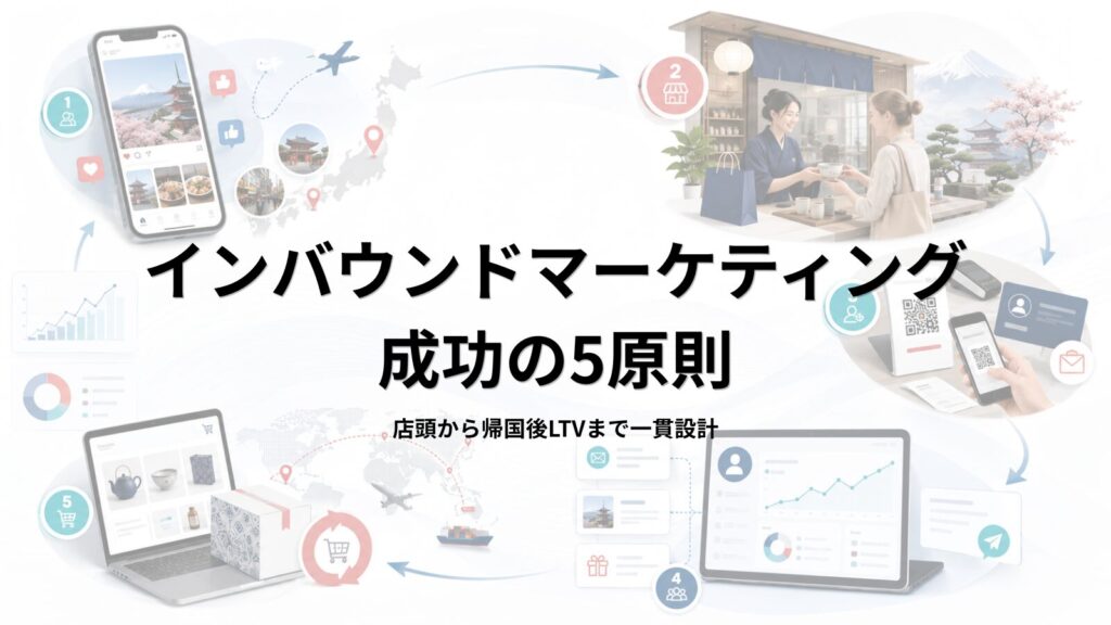 インバウンドマーケティング成功の5原則