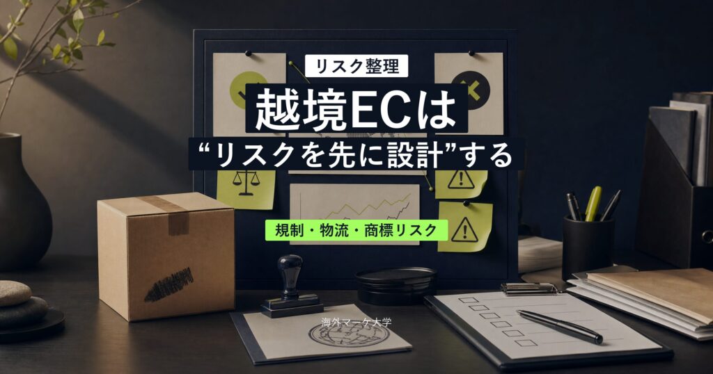 越境ECのメリットとリスクを事前に設計するサムネイル
