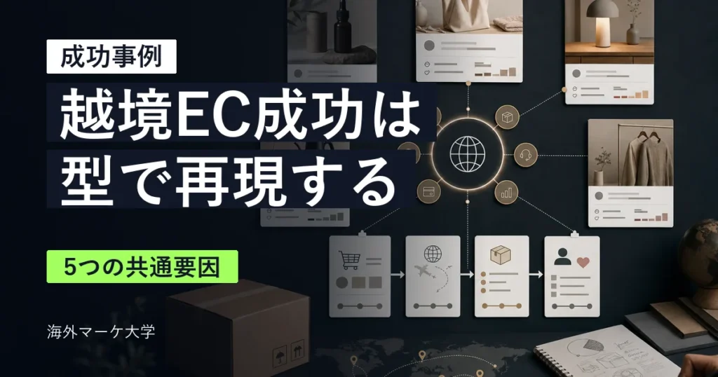 越境ECの成功事例を共通要因で再現するサムネイル